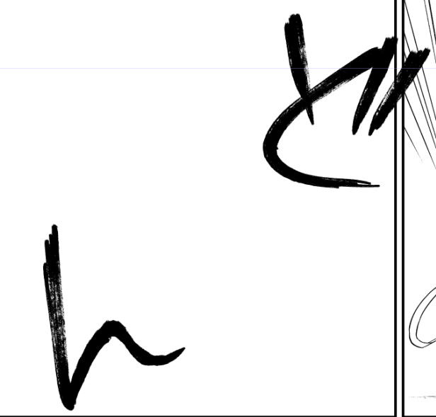 ぼて+あら筆ブラシセット by ×ェ×  #clipstudio  あら筆もいいぞ!