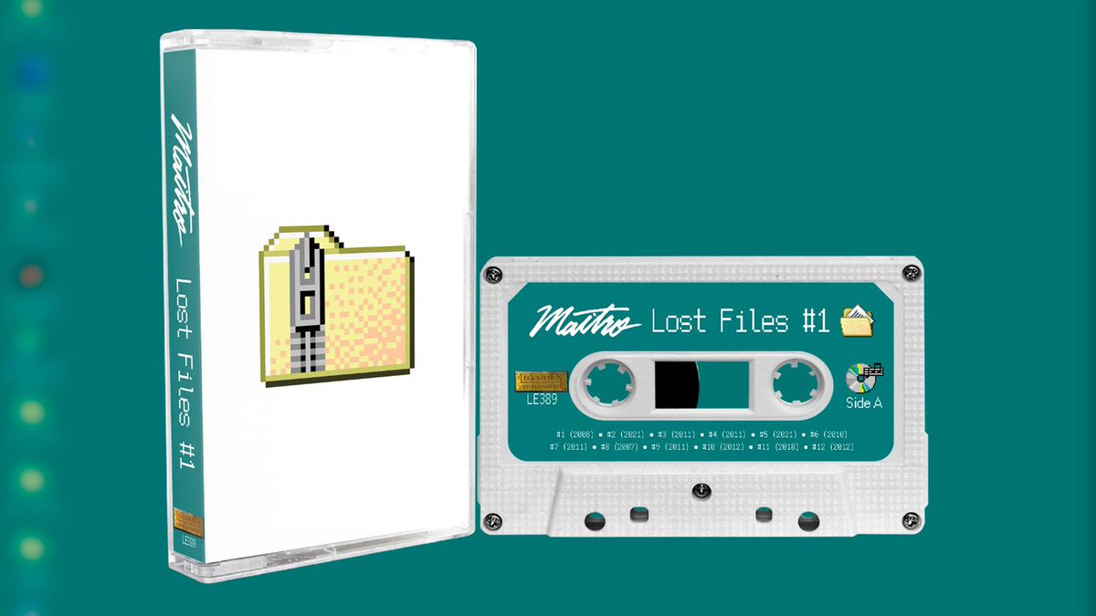 LegendaryEntInc's tweet photo. Now available on limited edition cassette!
Maitro - Lost Files #1 📁

Maitro delivers from his vaults, 21 drafts of unreleased tracks and loops that have been archived in his windows mailbox for 15 years! 😆 #midi #vaporwave @maitrobeatz 

Check it out 👇
https://t.co/YUVP4QTQaB https://t.co/aM7cKOWdNJ