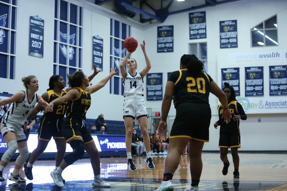 Marietta College WBB tweet media