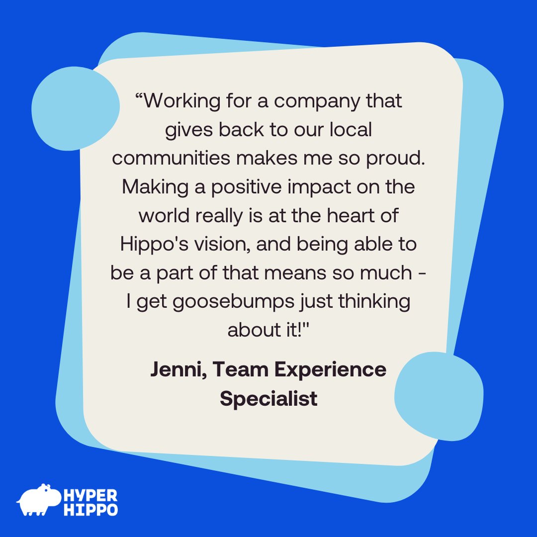 HyperHippoEntmt's tweet image. We believe in creating positive impact in the communities where we live, work, &amp;amp; play.
 
Some of the ways we do this include our charitable gift matching, paid time off for volunteering, investing in community-focused organizations, and amplifying the work of other organizations.