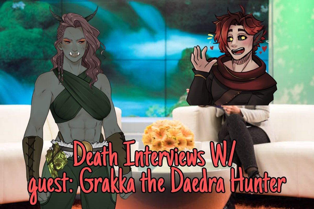 TenshinNecro's tweet photo. TONIGHT! DEATH INTERVIEWS RETUNS AT 8 PM CST WITH SPECIAL GUEST @HunterGrakka! Be there or die. https://t.co/VUXtngXzTJ