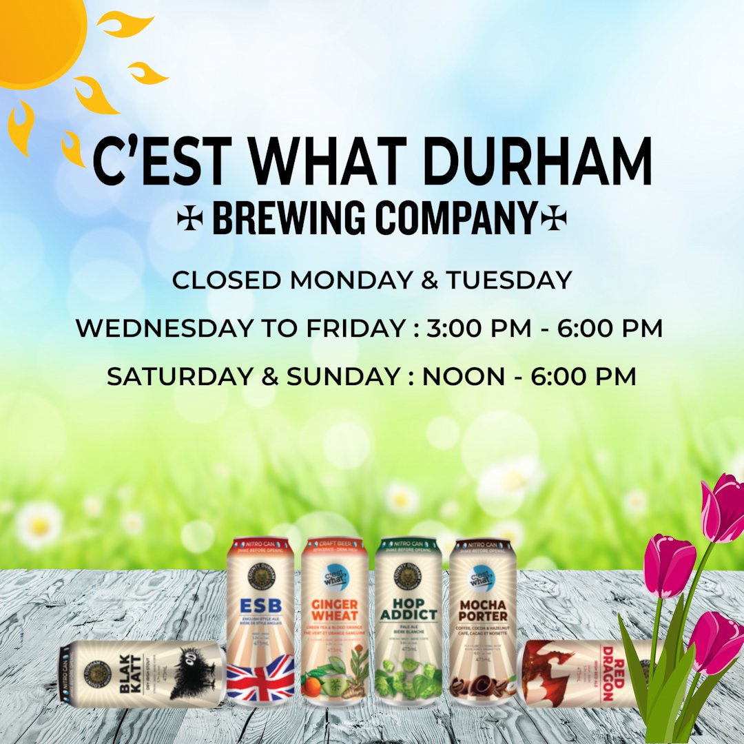 Cest What Durham Brewing tweet media