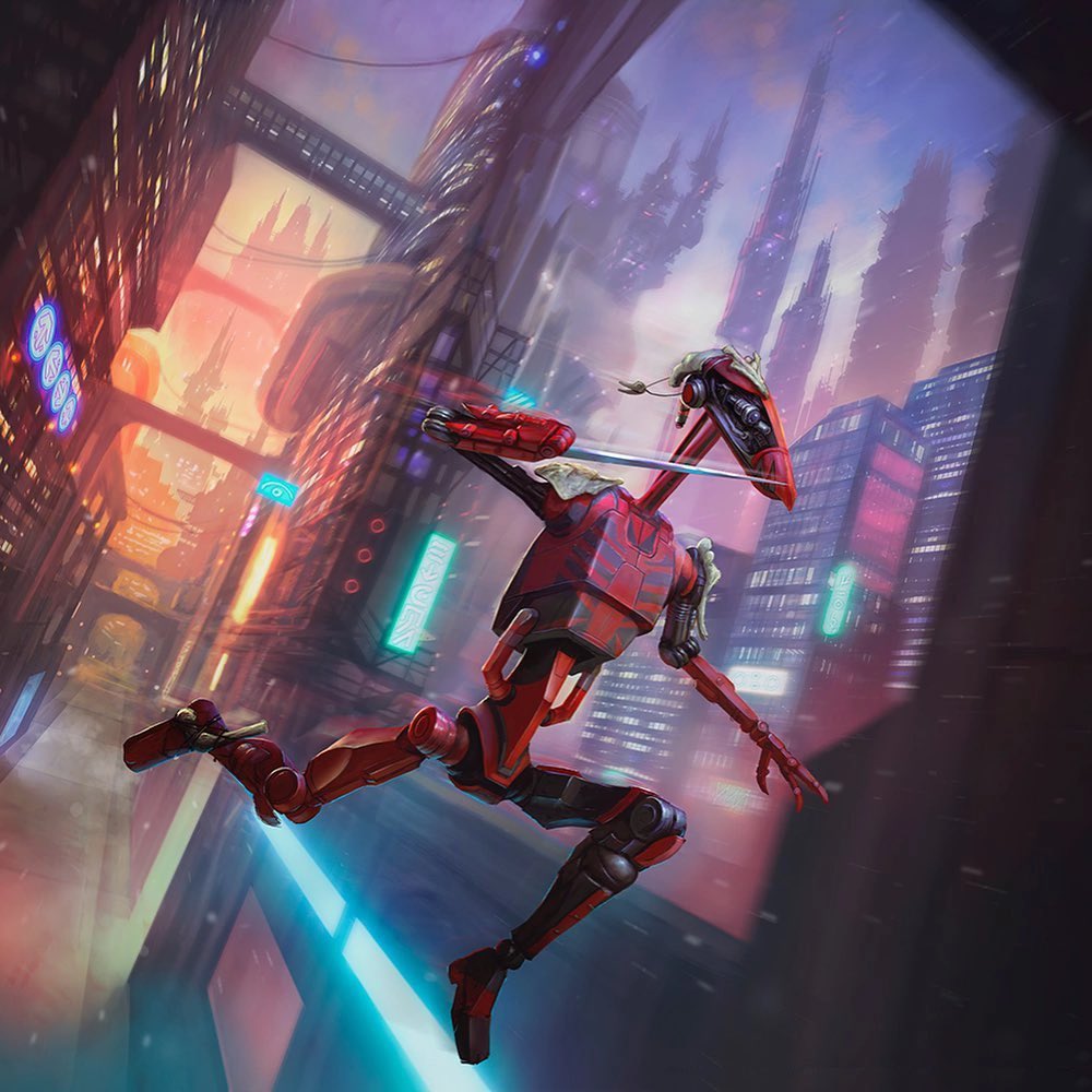 izzydelrio_jedi's tweet photo. This is a Mr. Bones appreciation post. The battle droid programmed with martial arts techniques,grace of a Ryloth dancer, advanced combat training and the moves of cyborg Clone Wars general…Grevious. @ChuckWendig #starwars #starwarsaftermath https://t.co/LdL3FJrF4Q