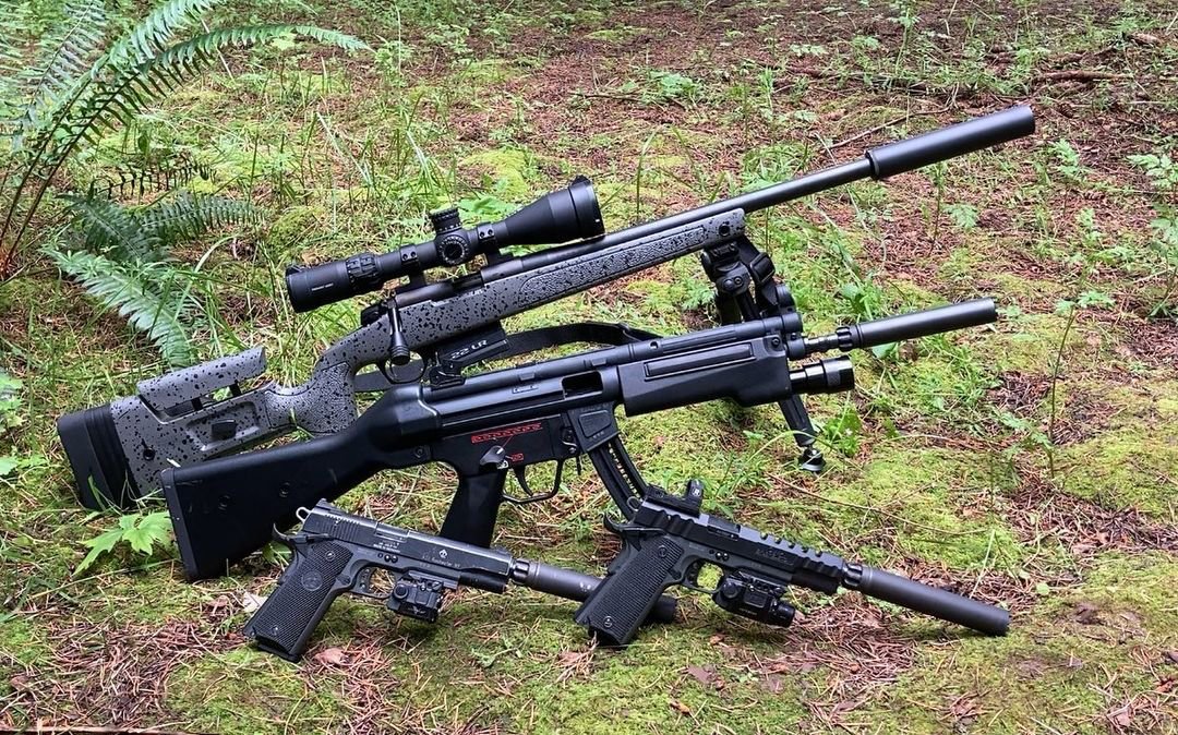OpticsPlanet's tweet photo. IG #Repost ๐ท by @range_toyz: #FirearmFriday
What are you shooting this weekend?
#opticsplanet #bergarab14r #gsg5p #mp5 #gsg1911 #22lr #silencerco #spectreii #octane9 #plinking #9mm https://t.co/5Ebp0y5Y0e