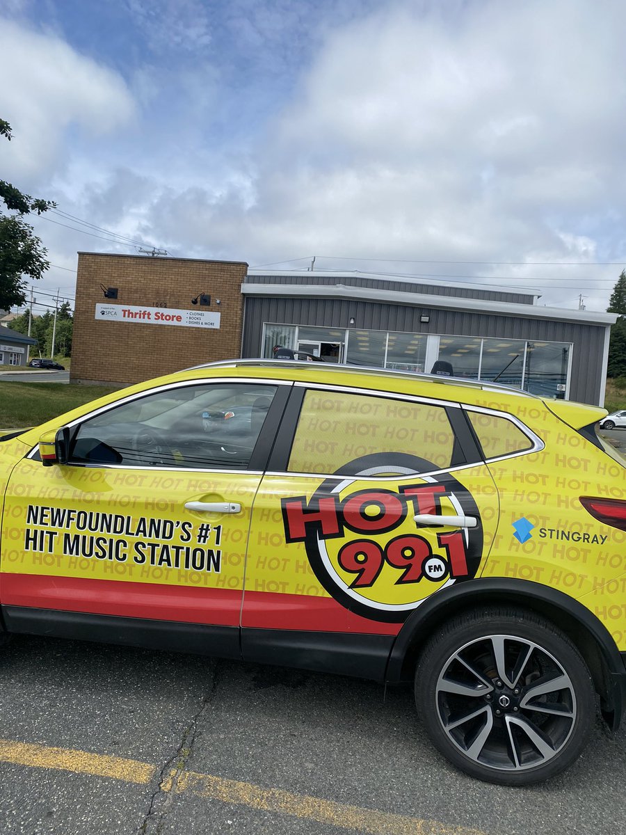 HOT 99.1 FM (@hot991fm) on Twitter photo Jenna loves thrift shopping & the <a href="/SPCAStJohns/">SPCA St.John's</a> Thrift Store West is full of great finds! Plus they help raise for animals in need. If this sounds like something you would love, check them out on 1062 Topsail Road! Volunteers are needed 💛#hot991fm Jenna loves thrift shopping & the <a href="/SPCAStJohns/">SPCA St.John's</a> Thrift Store West is full of great finds! Plus they help raise for animals in need. If this sounds like something you would love, check them out on 1062 Topsail Road! Volunteers are needed 💛#hot991fm