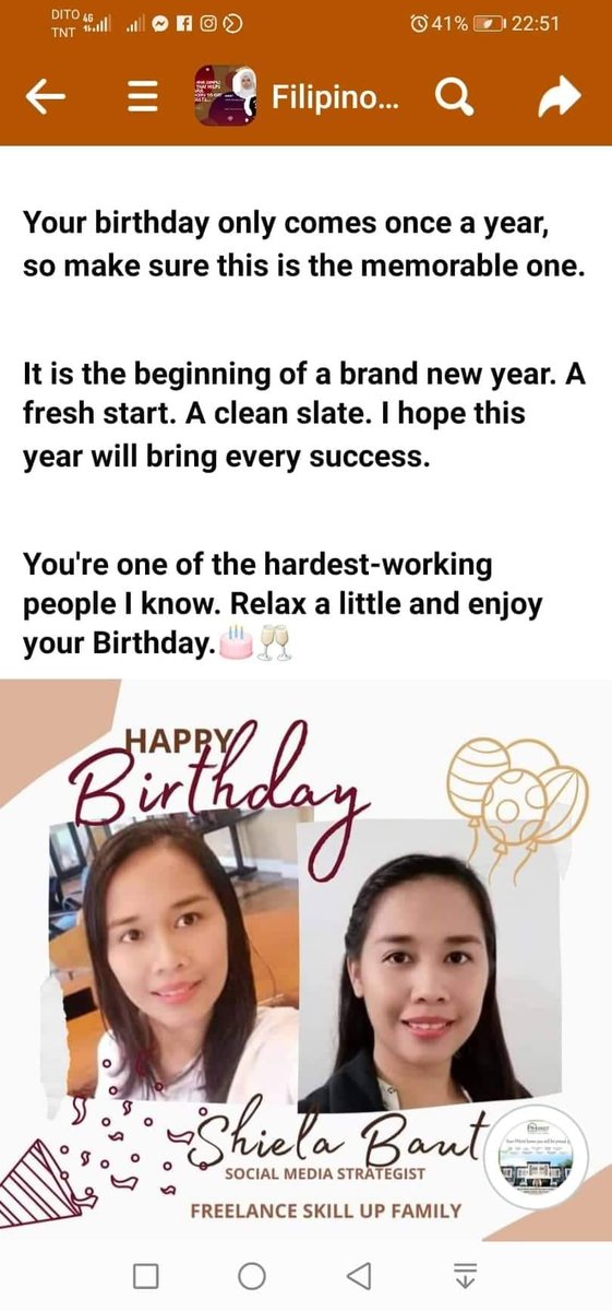 ShielaFreelance's tweet photo. Thanks Coach Jehan H. Macapundag and Sis Jocelyn T. Cultura💕

And Filipino Freelance Skill Up PH Family💕
July 22,2022 https://t.co/kYnGbkfrcq