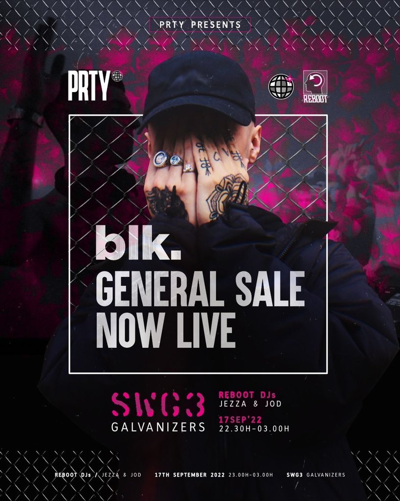 prty_events's tweet image. ⚡️BLK GENERAL SALE NOW LIVE⚡️
 
Competition 🚨
⁃x4 vip guest list 
⁃£100 bar tab 
To Enter 
Must be following @prty_events on twitter
Must Like &amp;amp; Retweet this post 
Tag 3 friends you would be taking with you

Good luck !! 💃🏼

Get tickets via link in bio⛓🔩⛓