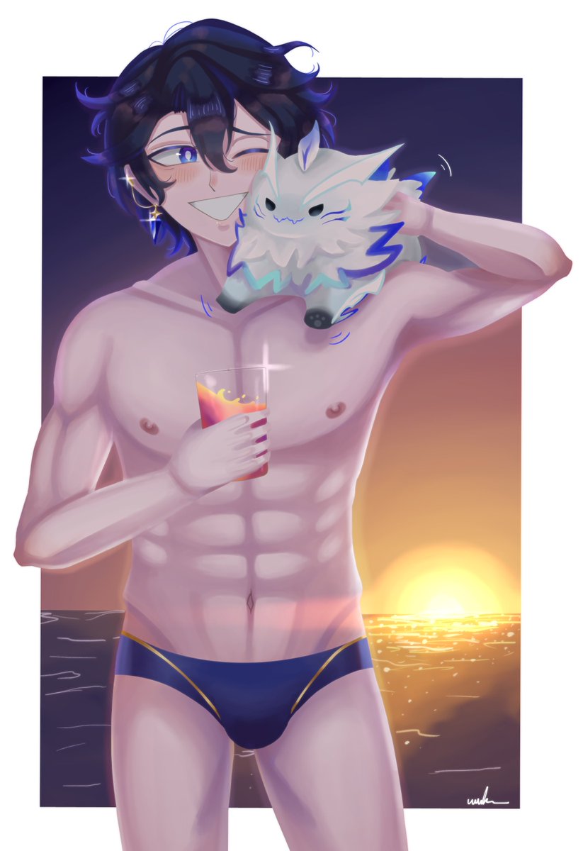 Aquamarina0814's tweet photo. Hi hi!~ I am one of the organizers! I drew Richter and Celestia for this collab. I couldn't help myself since I wanted to draw hot guys for a change *hoo HEE* >///<
Please check out the other artists too! See you in the next art collab~
#Els_CollABS #Elsword #์์๋ https://t.co/5mOWdqYnqY