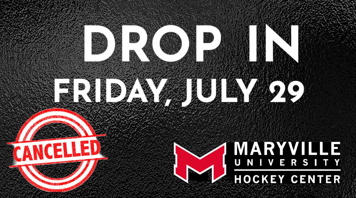 ICYMI: Tonight's Drop In session has been cancelled.