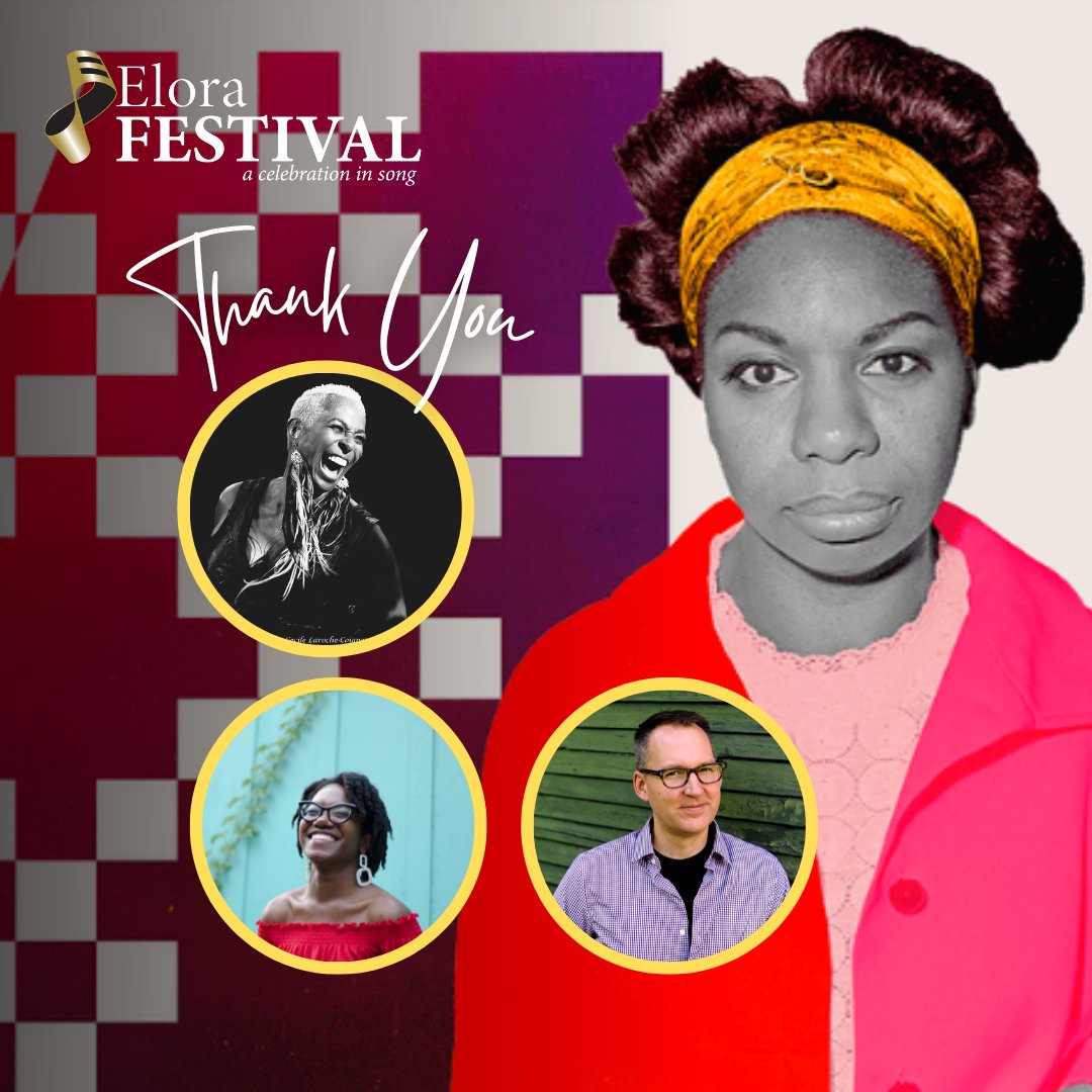 Thank you, <a href="/ShakuraSaida/">Shakura S'Aida</a> (singer), Alexa Belgrave (piano), and Andrew Downing (bass), for the special, intimate program of Nina Simone's enduring and deeply beautiful work.