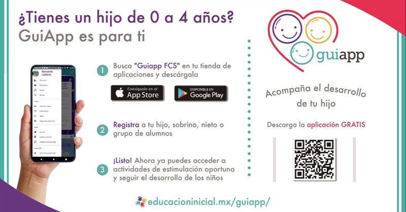 EduInicialFCS's tweet photo. En esta aplicación encontrarás todo lo necesario para acompañar el desarrollo de tu hijo, de tu alumno o de cualquier niño del que seas responsable de su cuidado.
#GuiApp