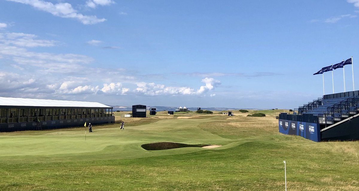 DavidRickman1's tweet photo. Excited to be at Muirfield preparing for the AIG Women’s Open. The course is in wonderful condition and the staging looks great! ⁦@AIGWomensOpen⁩ https://t.co/B8FmqJ5RrO