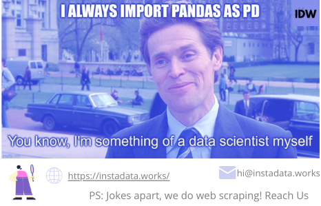 InstadataWorks's tweet image. With the help of data you can do anything.
#datascraping #webscraping #scraping #instant #data #datascience