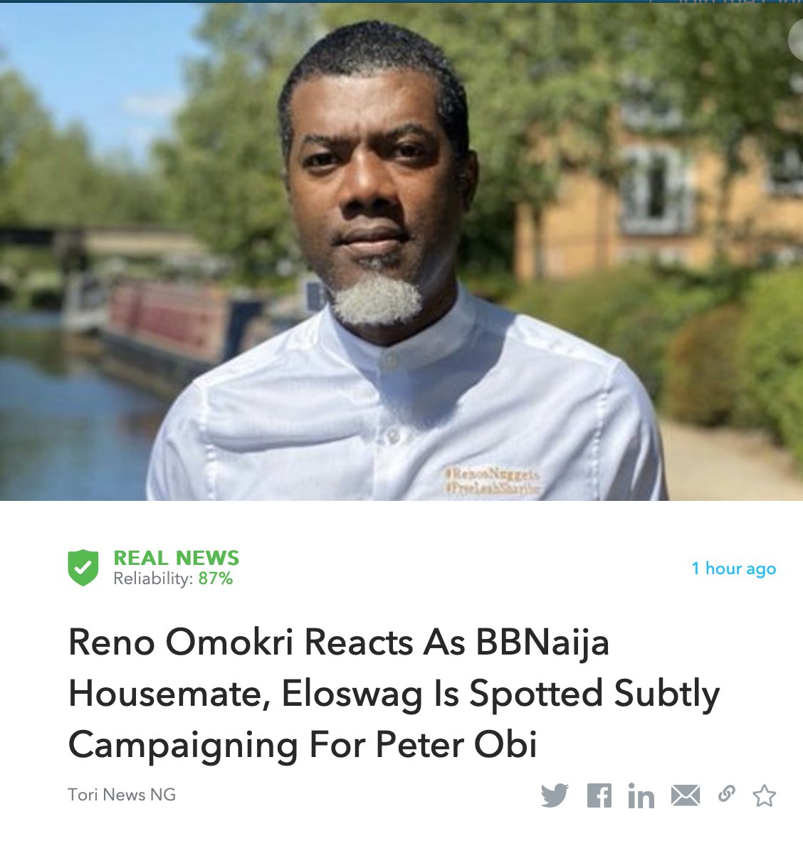 Oigetit_Nigeria's tweet photo. Recall that Eloswag was spotted yesterday stylishly campaigning for Obi and his running mate, Yusuf Datti Baba-Ahmed when he wore a hoodie with the inscription ‘Be obedient and useful.’

#Read More; https://t.co/ChoNyWmsLa

#BBNaijaLevelUp #BBNaija7 #BBNaijaS7 #Eloswag #Naija https://t.co/3jyaa9WK3S