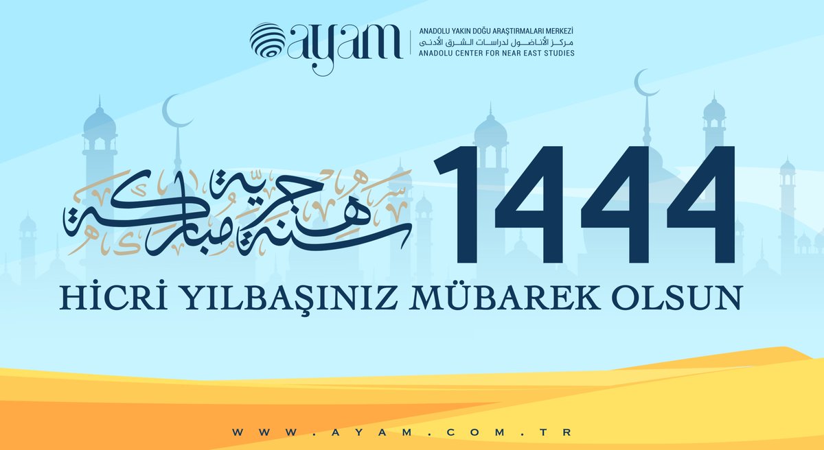Hicri yılbaşınız mübarek olsun 🌙