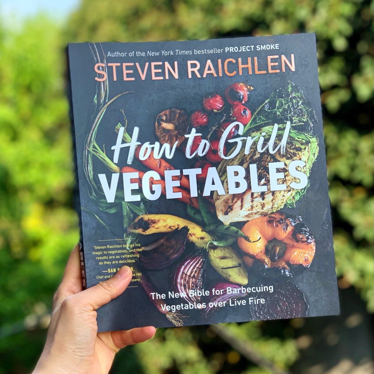 How to Grill Vegetables has been nominated for a 2022 @IACPculinary award in the category of Best Single Subject. Congratulations, @sraichlen! A celebration of all the ways to grill green, this cookbook shows how to bring live fire or wood smoke to every imaginable vegetable.