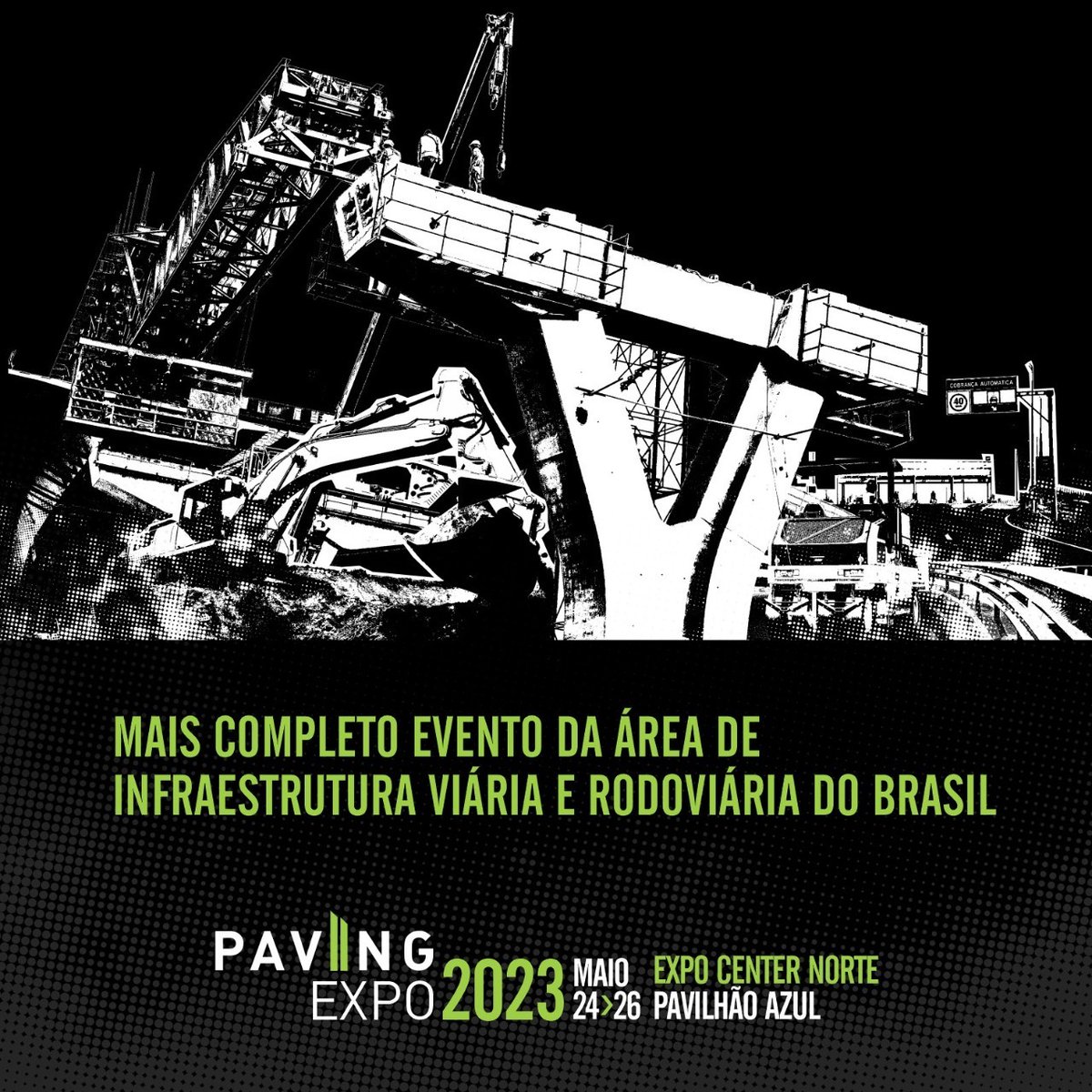 PavingExpo's tweet photo. Quem conhece a PAVING sabe da nossa responsabilidade de ser sempre um evento relevante para o setor da infraestrutura e construção.

Ainda não conhece nosso evento? Não perca a oportunidade em 2023! 

#paving #infraestrutura #obras https://t.co/BuiO5LxKFm