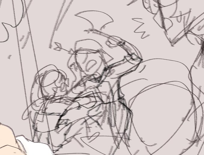 昔が描いたやつですがこれみこめっ...と...? 