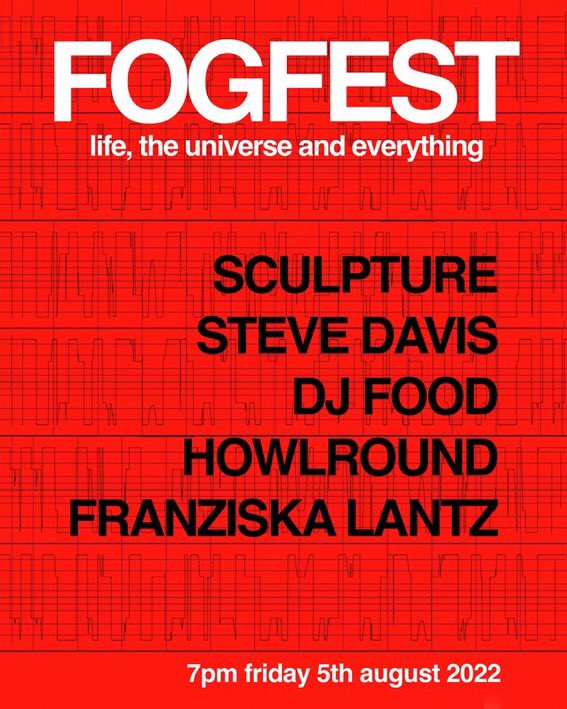 RobinTheFog's tweet photo. One week to go until FOGFEST descends upon @iklectikartlab with @tapebox, @SteveSnooker, @djfood, @Howlroundmusic and MORE!! CANNOT WAIT!!! https://t.co/nFkNiKXoZ7