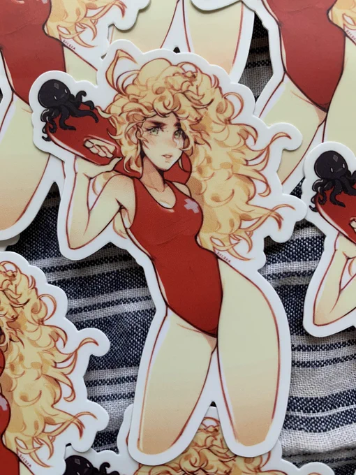 Only available through July!

Lifeguard Waifu 🌊❤️ 