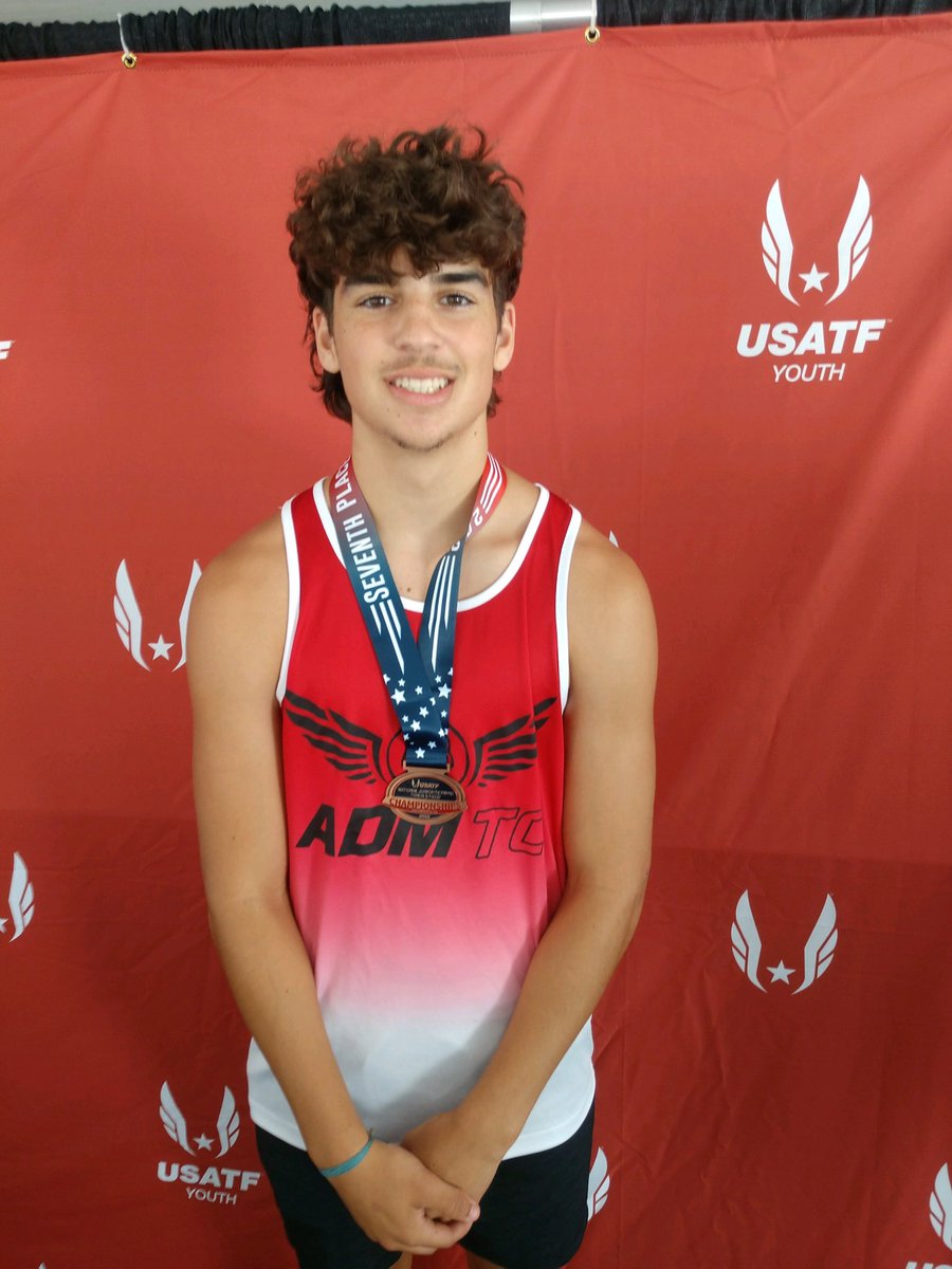 adel_track's tweet photo. Congrats to Will Grasty finishing 7th place at the USATF Junior Olympics in Sacramento jumping 6’0.75”. 

Will is our club’s first medalist at the Junior Olympics. https://t.co/vMhgCF9yve