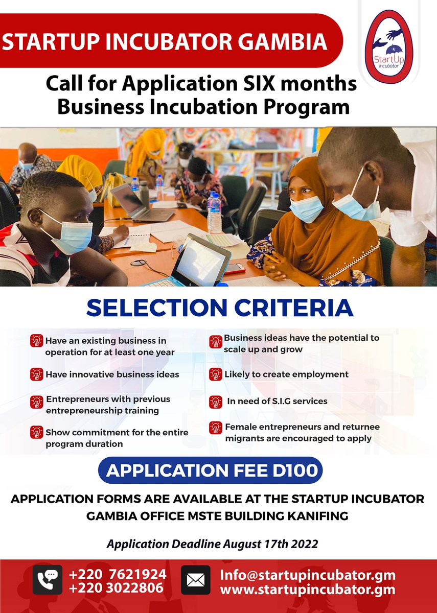 Startup Incubator tweet media