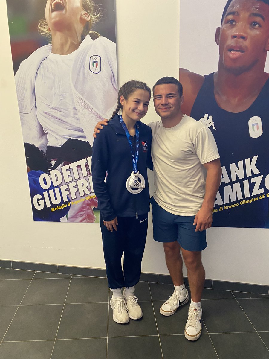 austingomez65's tweet photo. I am so proud of this girl right here. Silver medal at the U17 World Championships. Her story is amazing. Also, she is going to @FloWrestling Who’s #1!! Are we the first brother and sister duo to ever do that?! She will be back. https://t.co/wjX2nSfwnO