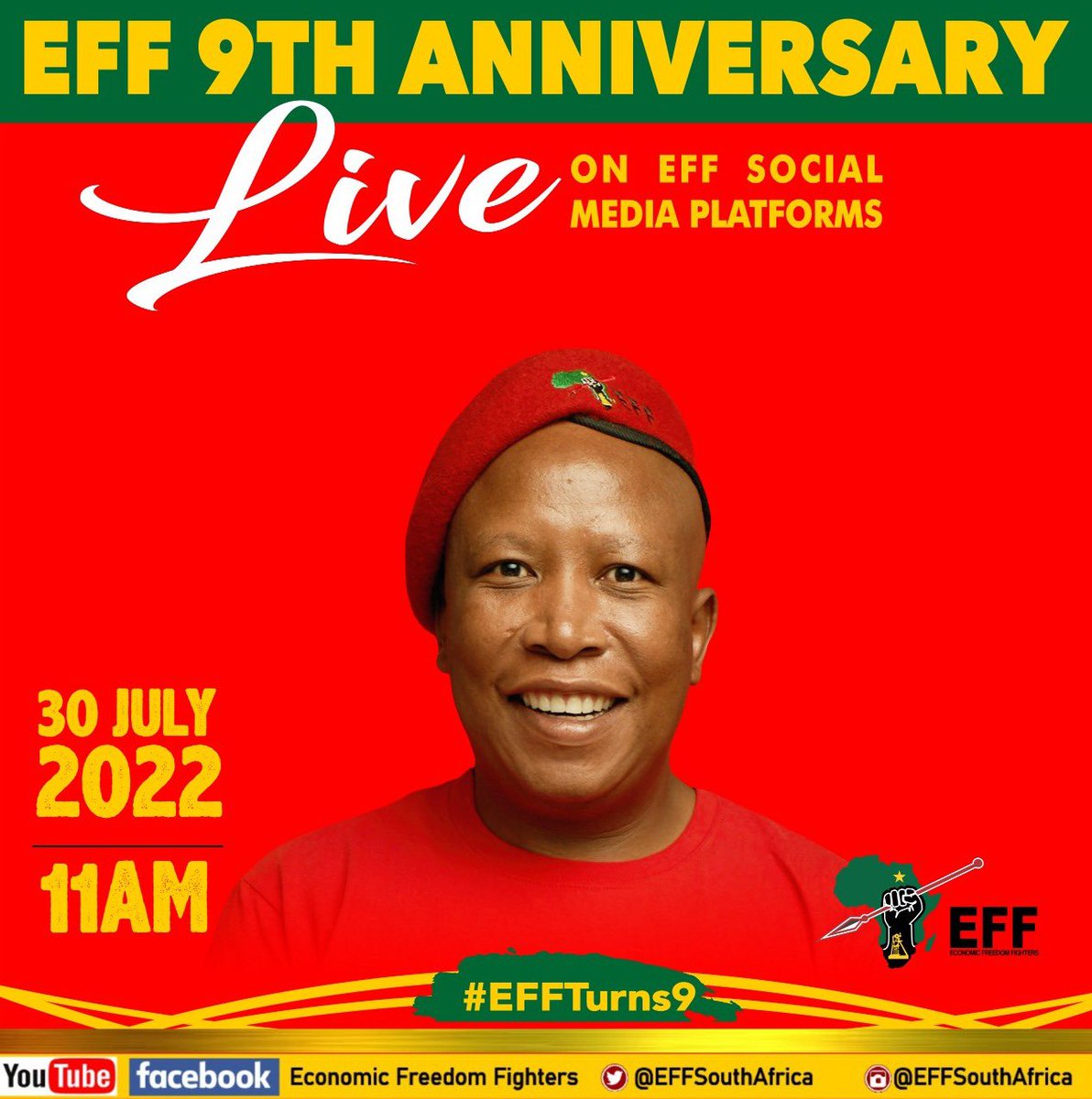 Economic Freedom Fighters tweet media