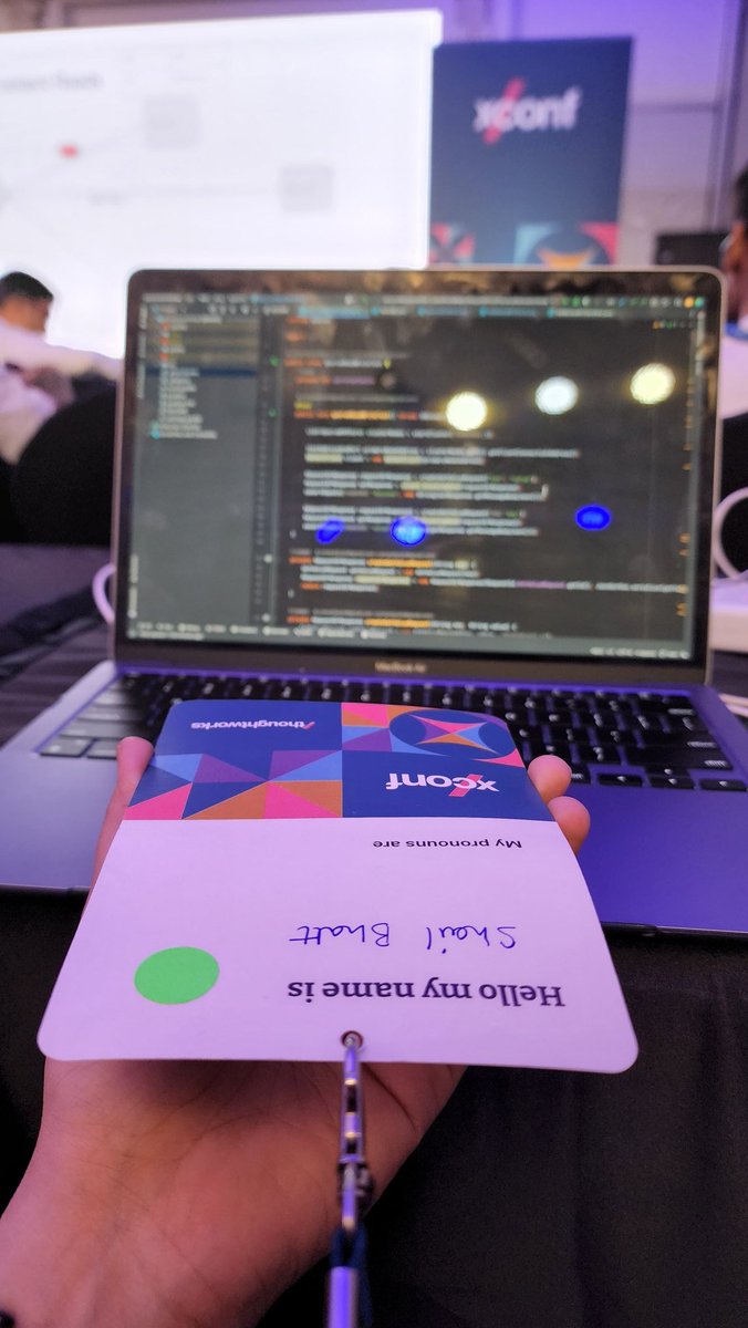 shail_bhattt's tweet photo. Thanks @unmeshjoshi for hands on workshop of Patterns Of Distributed Systems #thoughtwork #XConfIndia https://t.co/rKqNyBU5b9