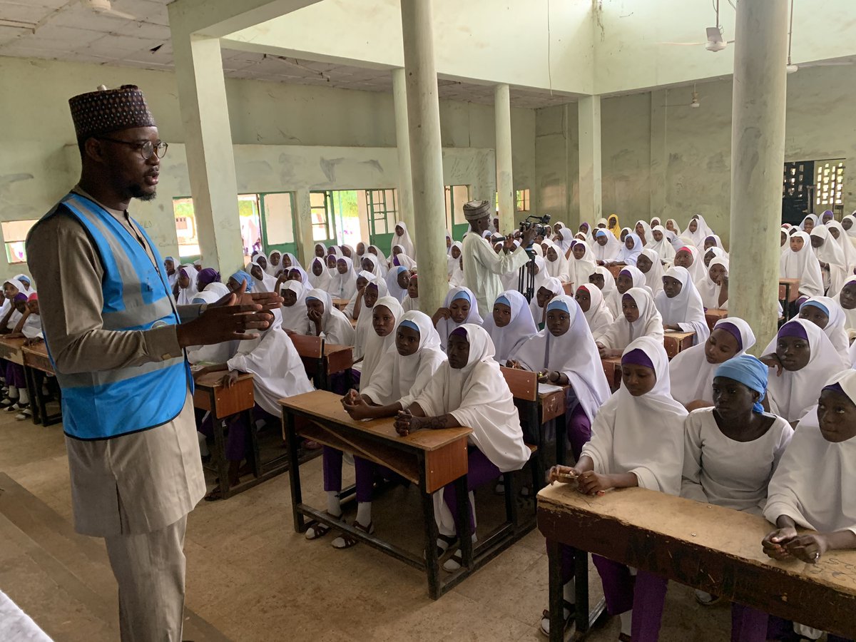 iAm_Kebson's tweet photo. In Commemoration of the 2022 World Day Against Humanity Trafficking, Kebbi State Chapter of @Nactalnig conducted a Sensitization at Government Girls Unity College and Motor park Birnin Kebbi. https://t.co/hUjzxdETWv