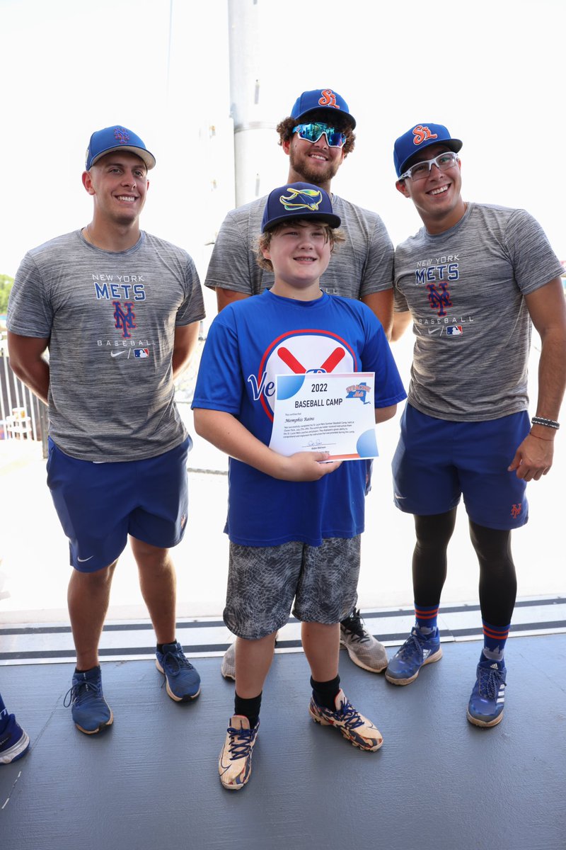 stluciemets's tweet photo. That’s a wrap for Baseball Camp 2022! ⚾️📸 https://t.co/c4rs2TJz2A