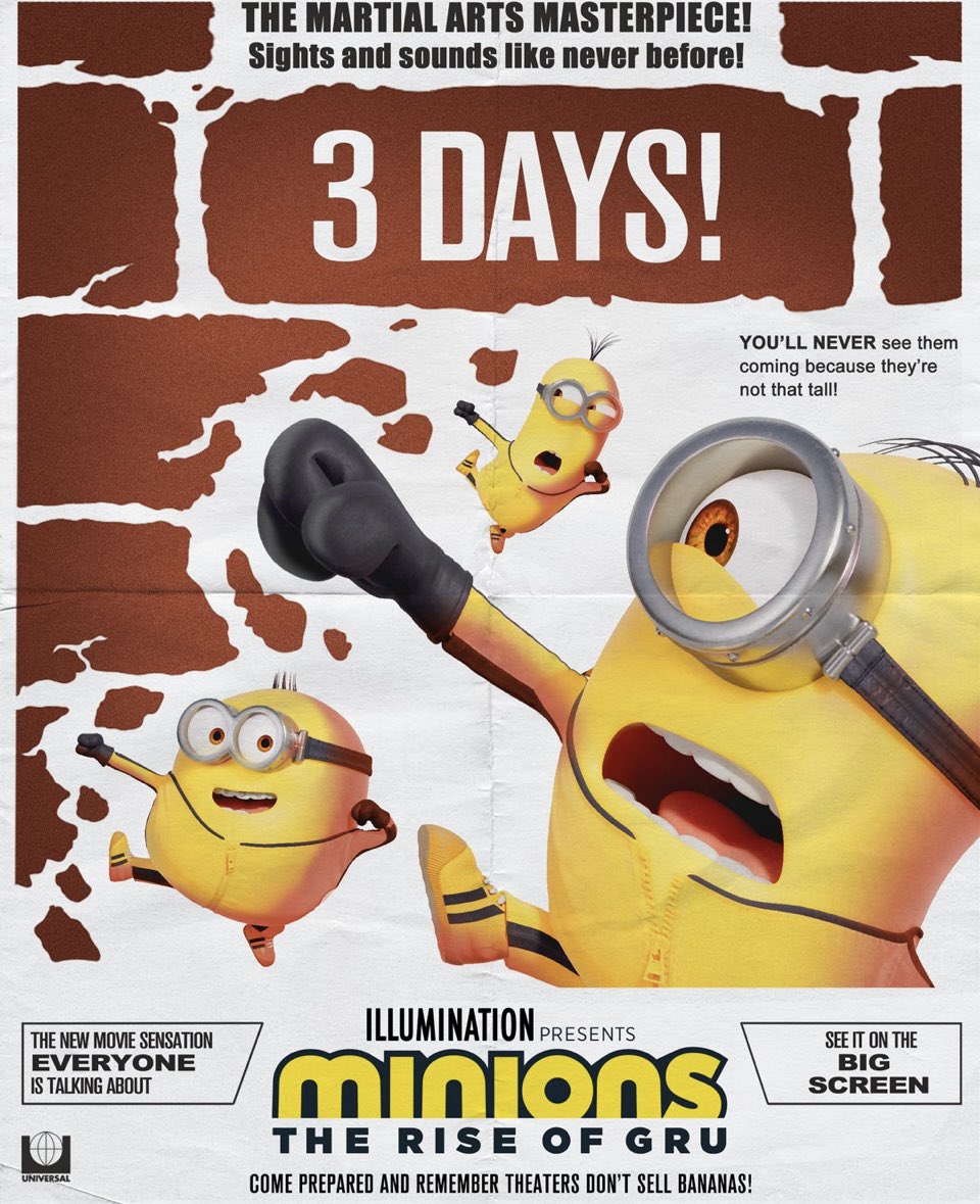 Love the way they embraced my kungfu consulting (look for me in the end credits)! 🤗