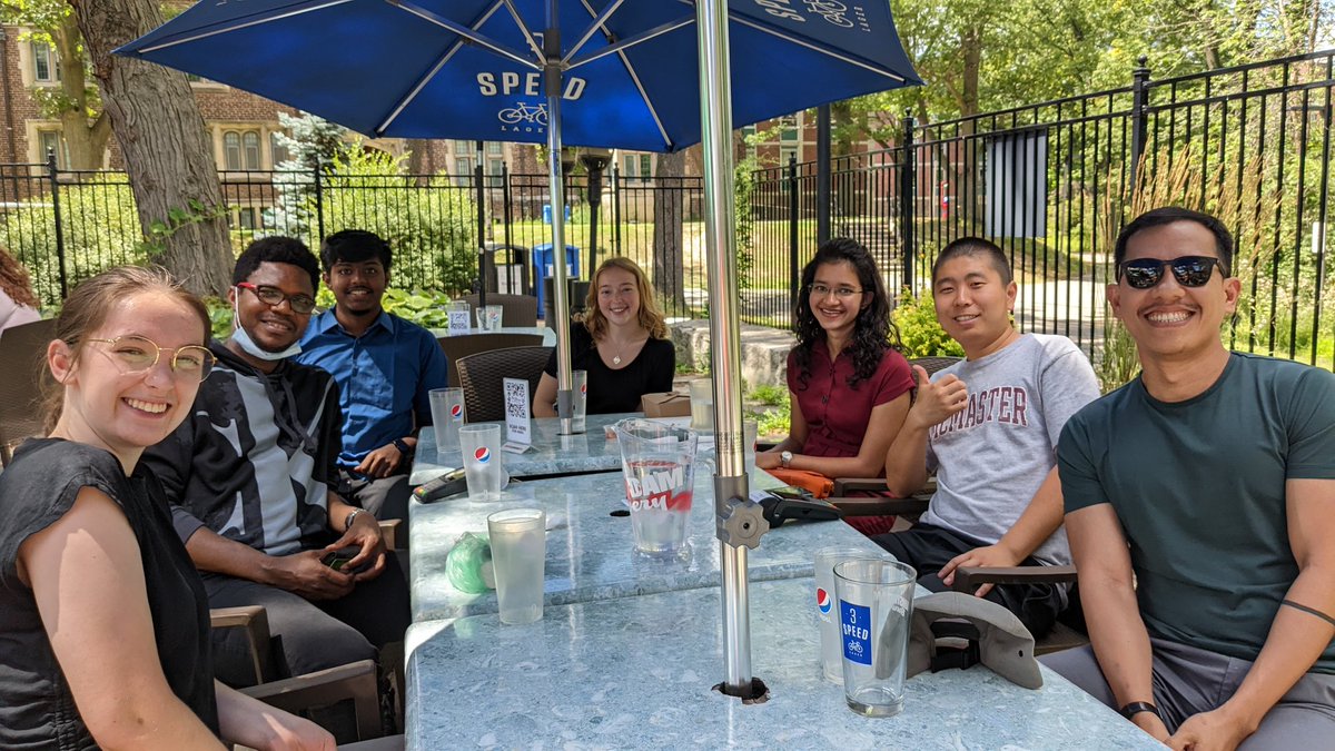 Arniel Dizon (@arnieldizon) on Twitter photo Celebration lunch for the undergrad students' summer internships. <a href="/XiResearchGroup/">Xi Research Group (McMaster University)</a> Celebration lunch for the undergrad students' summer internships. <a href="/XiResearchGroup/">Xi Research Group (McMaster University)</a>