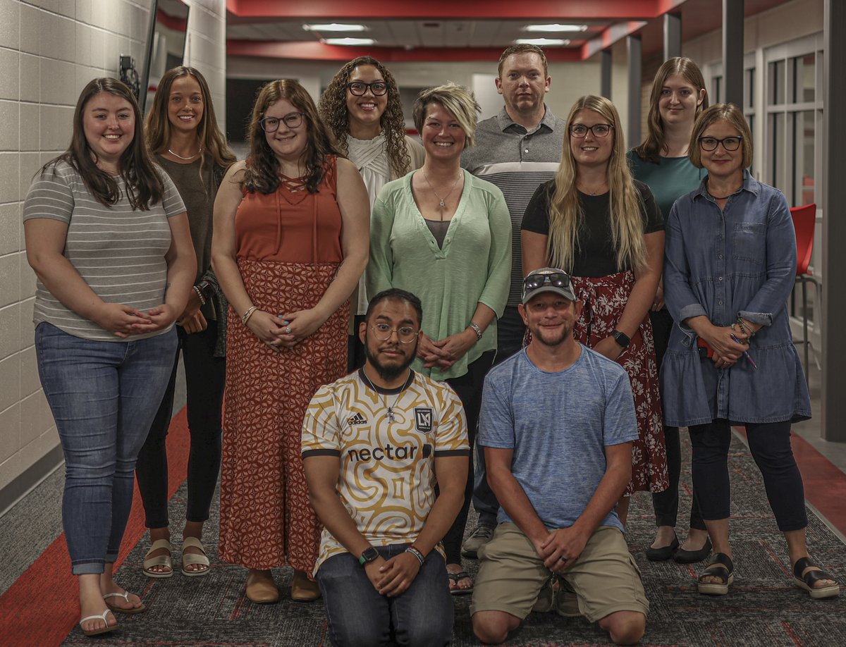New teachers at GIS:
Front Row – William Sanchez Velazquez, Benjamen Byall, 
2nd Row – Janelle Schmucker, Elizabeth Vore, Elisabeth Morehouse, Courtney Eaton, Kristy Yordy, 
3rd Row – Mykayla zook, Madilyn Cortes-Bressler, Andrew Bowen, Jessica Joyner
