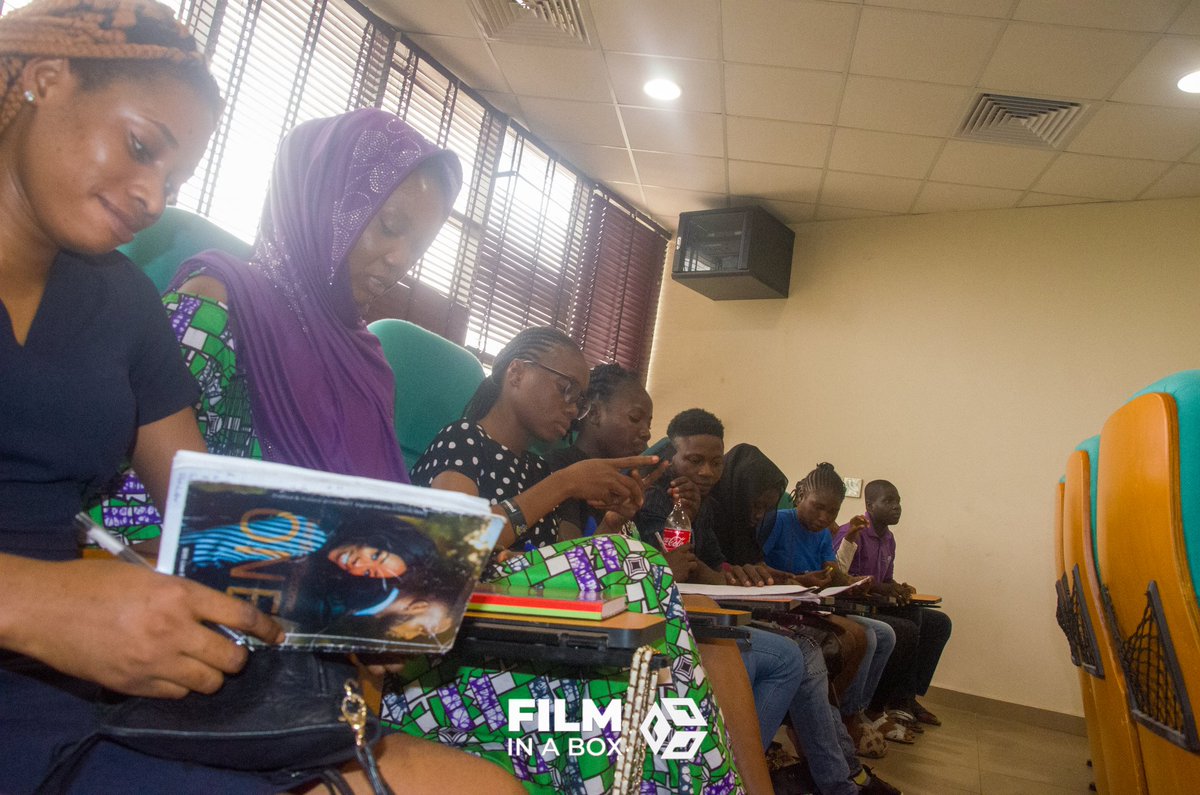 AfricaFilmAcad's tweet photo. TGIF means Thank God It's #FilminaBoxBadagry!
We had classes in Video Editing, Scriptwriting, Acting, Directing and Cinematography today.
cc: @followlasg @LagostourismO https://t.co/9z4OEwFypC