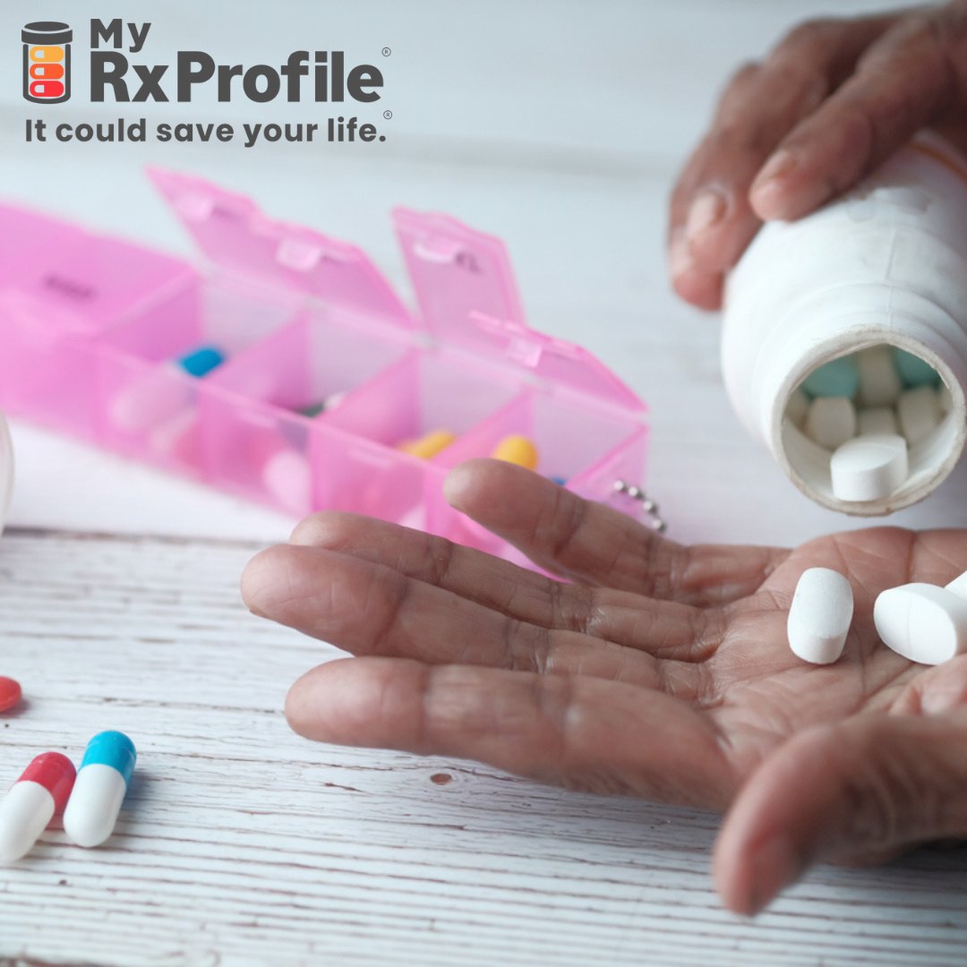 Trying to remember if you already took that medication or not? 

We all have been there. 

Use MyRxProfile and never have to ask yourself that again.

It could save your life.®

#SafetyFirst #medication #selfcare