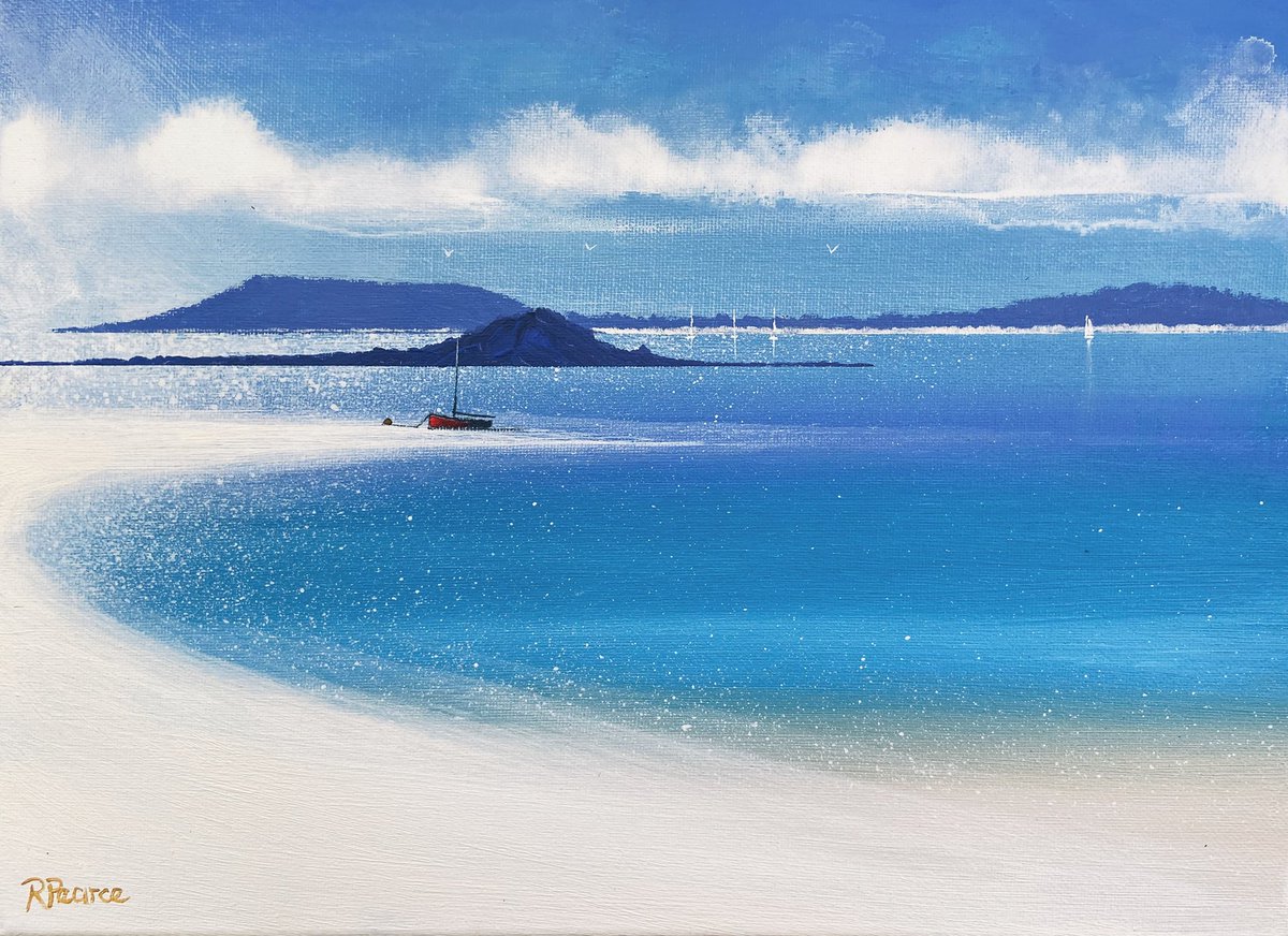 Bryher from Tresco 16 x 12 ins