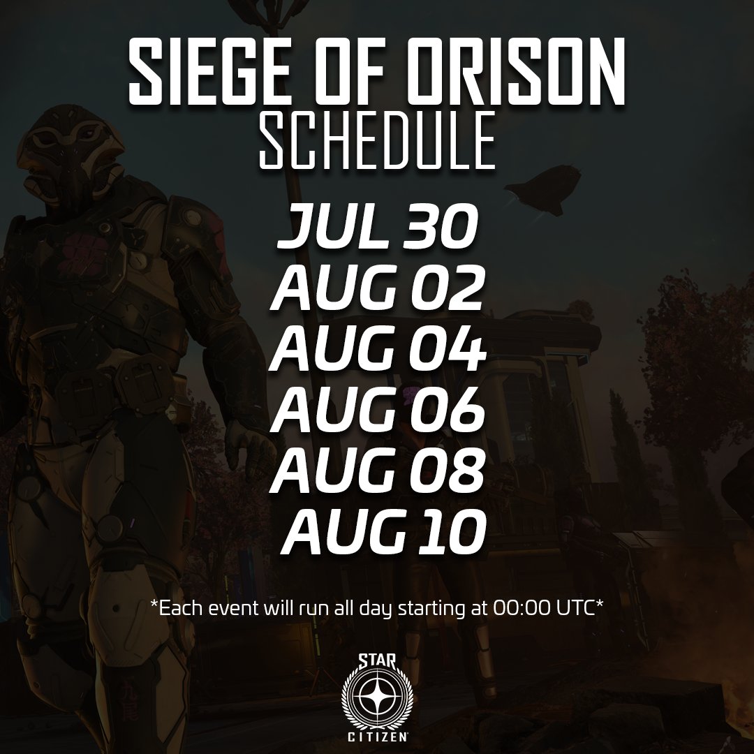 Don't get caught off guard. It's time to stock up on supplies and get ready to participate in the fight!

Here's a list of days Nine Tails are expected to act on their campaign of violence in Orison, but you're not going to let them take over the city right?