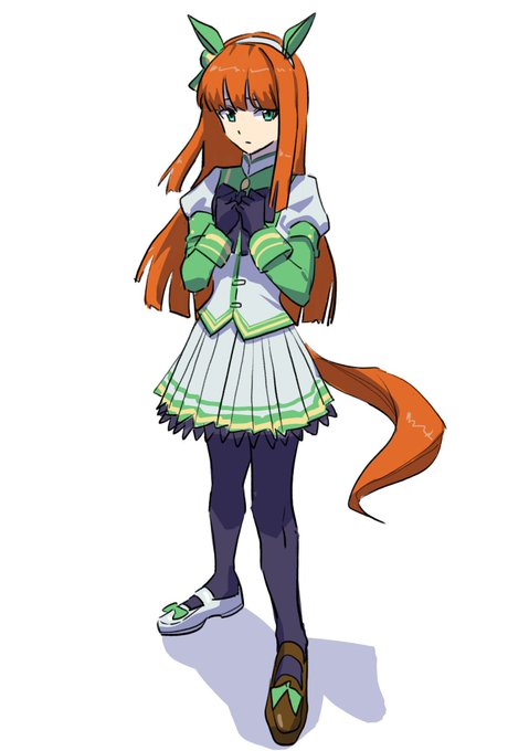 今日はサイレンススズカも描いた 