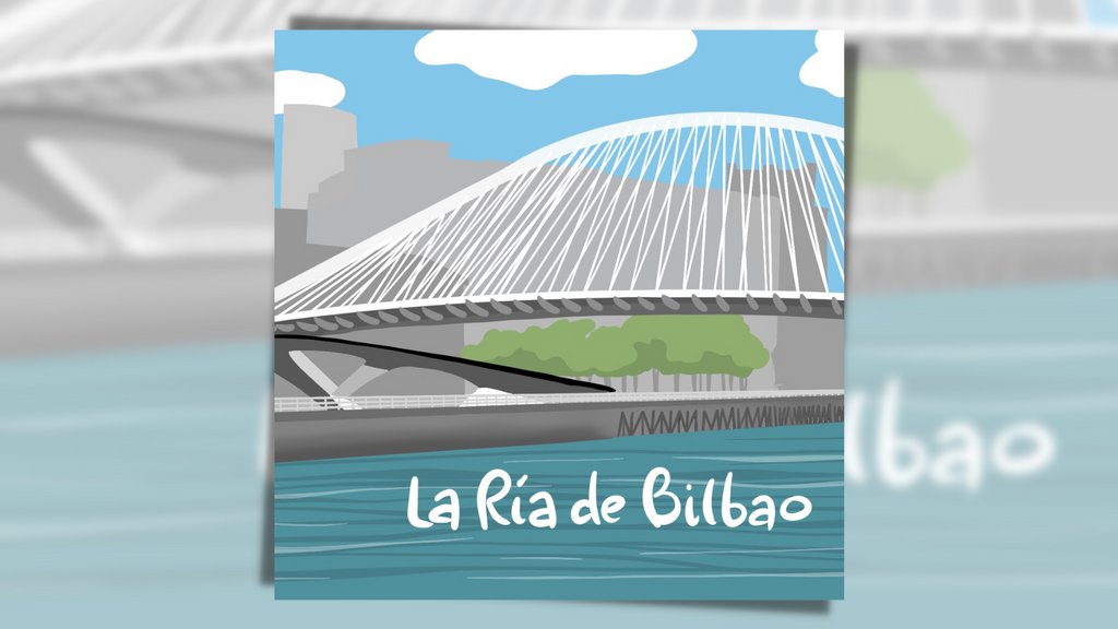 The #Zubizuri Bridge, which crosses the river in #Bilbao, is a tied arch footbridge designed by the famed #Spanish architect Santiago #Calatrava.
One of the many sites to see while at the <a href="/ifvp/">IFVP</a> Conference.

#26LettersAZ #drawingtheworldtogether #weareIFVP #visualpractitioner