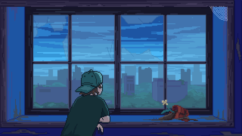 16bitatom's tweet photo. I struggled sleeping tonight. Perhaps I am not used to peace and safety. My dreams were filled with danger, and fear, and darkness. It could be a sign. 

Whatever Stella says about Yorokobi town, I don’t believe this adventure is over yet. https://t.co/z0W7DK1BaA