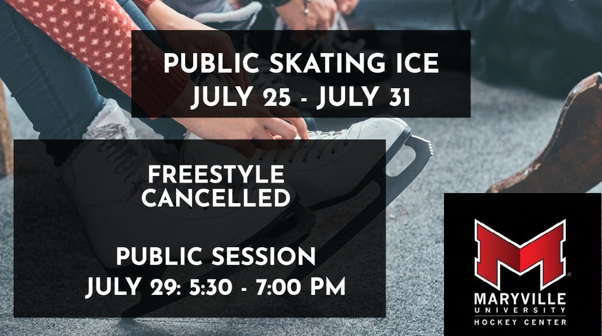 Today's Freestyle session has been cancelled, but we do have a public session at 5:30pm.