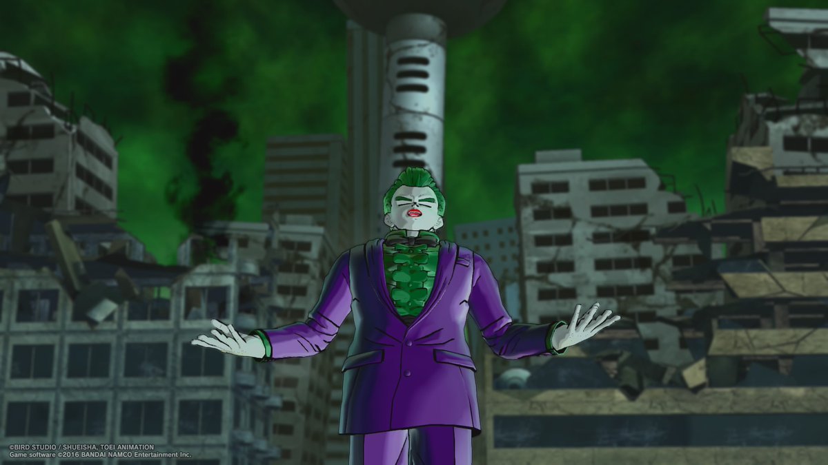 SquaredGoody's tweet photo. #DBXV2 #Xenoverse #Xenoverse2 The Joker, Worst of the Worst https://t.co/3SCs0buSah