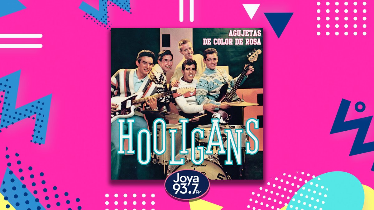 Joya937FM's tweet photo. #FelizSabado 😀
🔝 El día de hoy en el #TopTenDeMartinillo con @MartinilloJoya 🎙 tenemos en la posición #7 a #LosHooligans 🎤 con el tema #AgujetasDeColorDeRosa 🎶
👉 https://t.co/CQp50drEli https://t.co/Bu2IZWTx6z