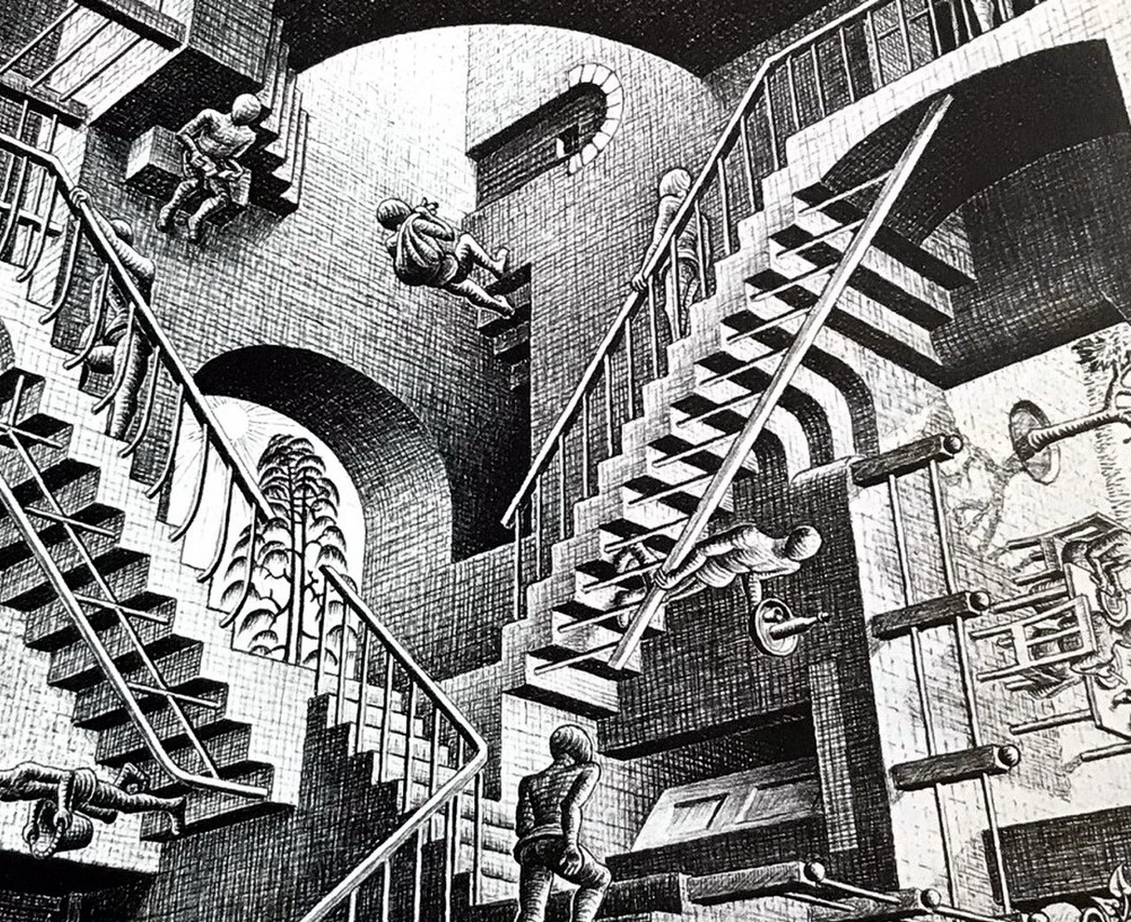 Mark ka hman on twitter unintended wall art in the stairwell https