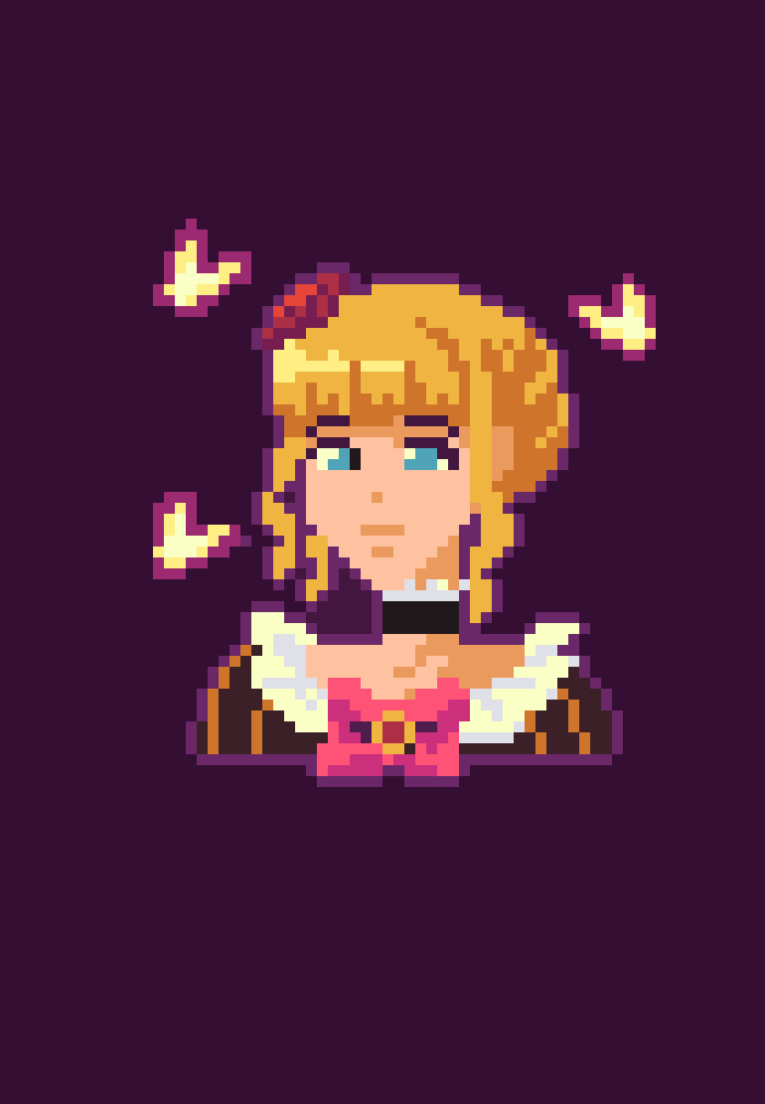 Twisto131's tweet photo. Beatrice from Umineko no Naku Koro ni
#pixelart #anime #pixel #aseprite https://t.co/Dsg8G1fFm6
