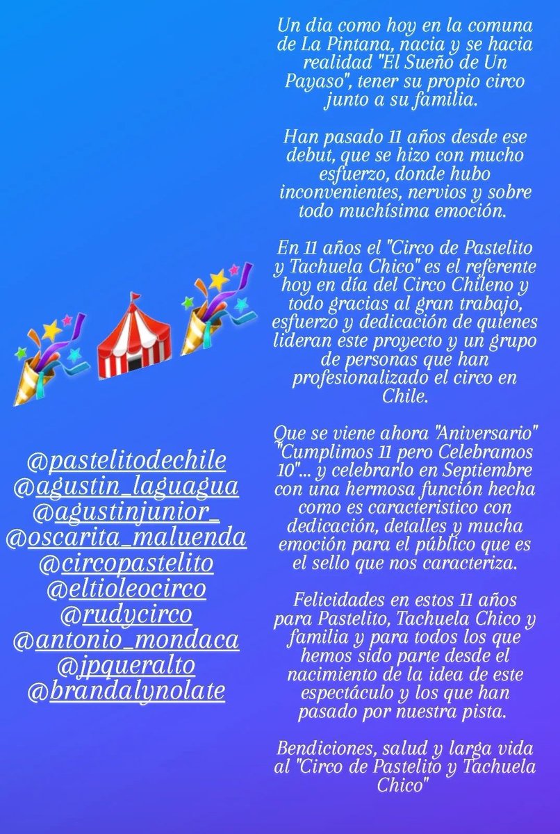 Un dia como hoy hace 11 años...🎪❤🎂🎉🎈