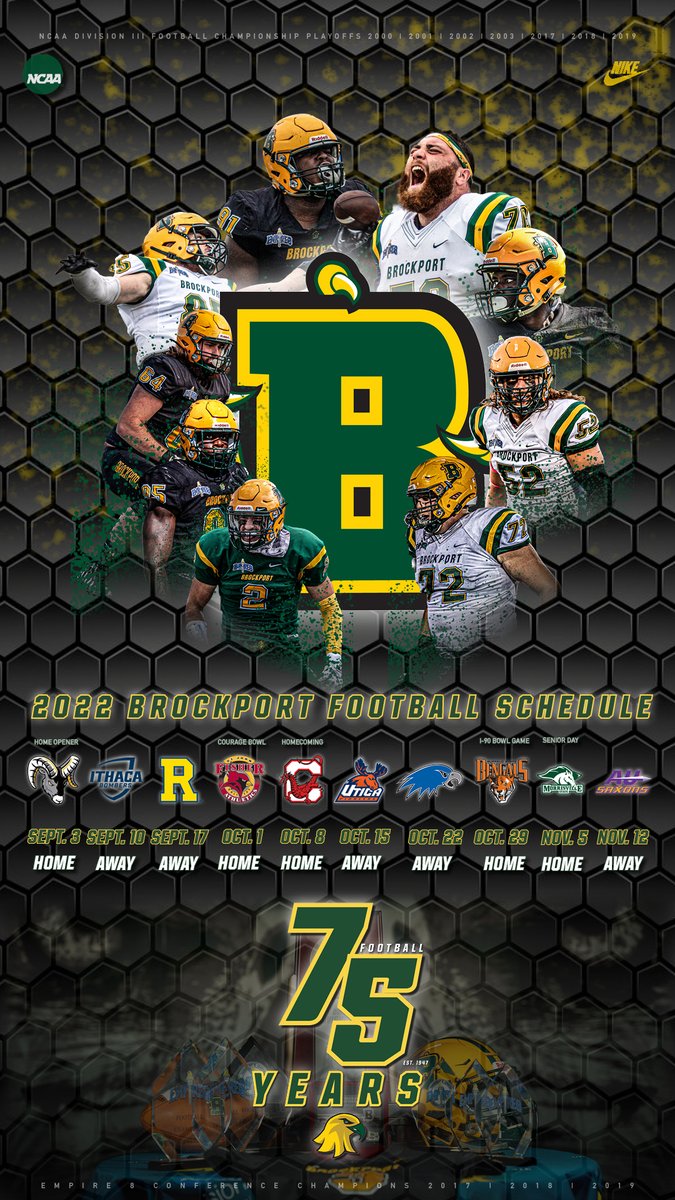 BportAthletics's tweet photo. Freshen up your π± wallpaper w/ @BPort_Football π₯π₯
ποΈ: https://t.co/RuaFt0WZjn
#UndefeatedEffort #Year75 #D3fb https://t.co/rxVCfv4hph