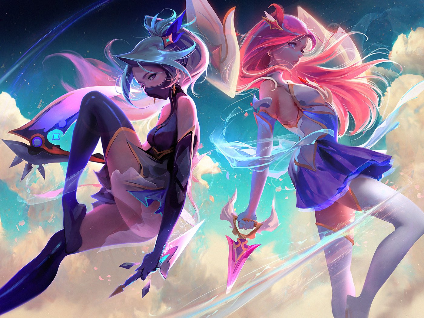 RossDraws ✦ on X: Just painted Star Guardian Akali & Kai'Sa 💫 super fun!!  t.coxXpbkUqJx0  X