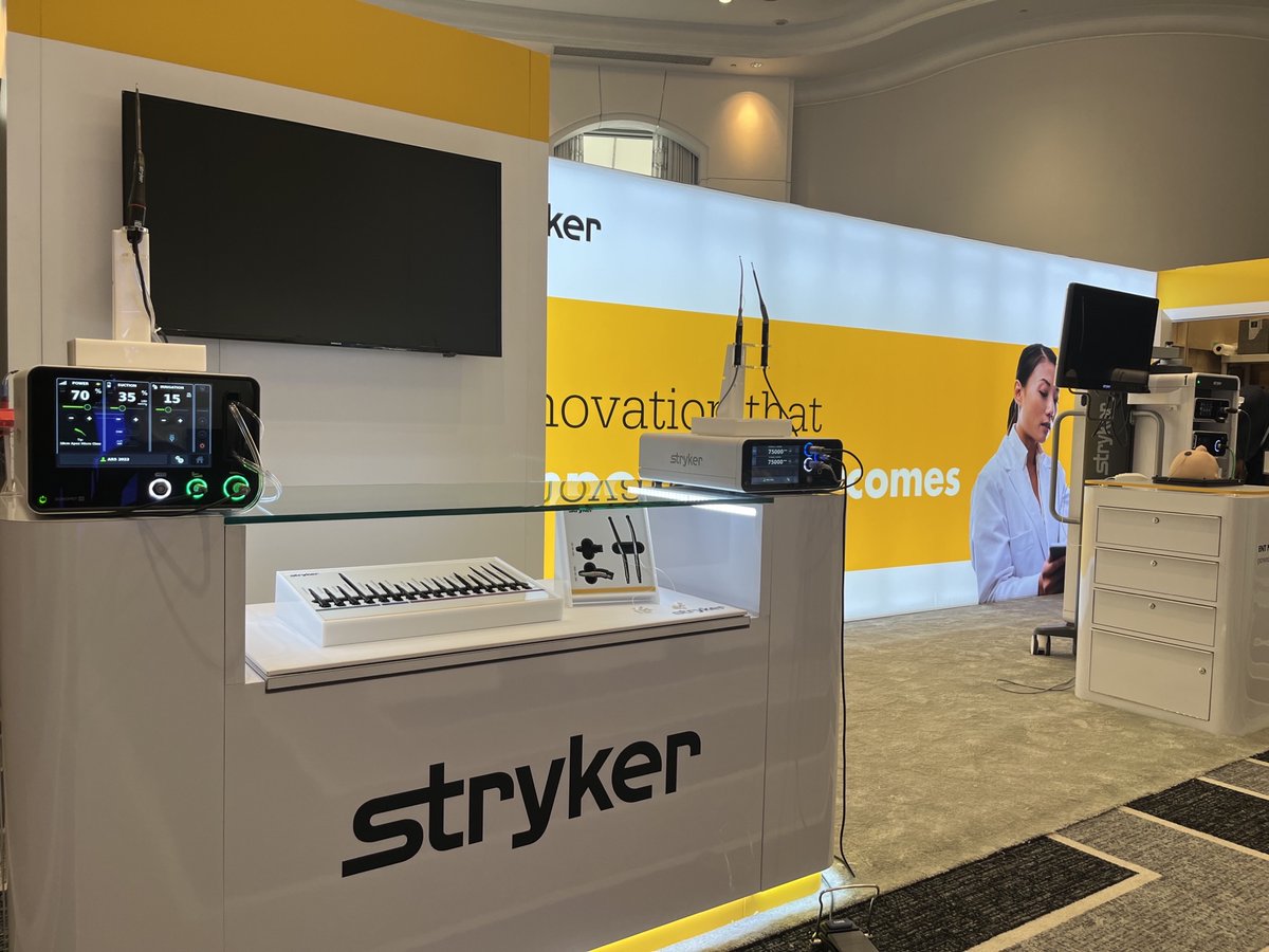 StrykerNS's tweet photo. We're in sunny Miami, sharing Stryker's advanced technology at the ARS 2022 Summer Sinus Symposium! Come by booth #12 and experience our innovative solutions for better care.
#ARS2022SSS #StrykerNS #Stryker https://t.co/gUWBN7wlja